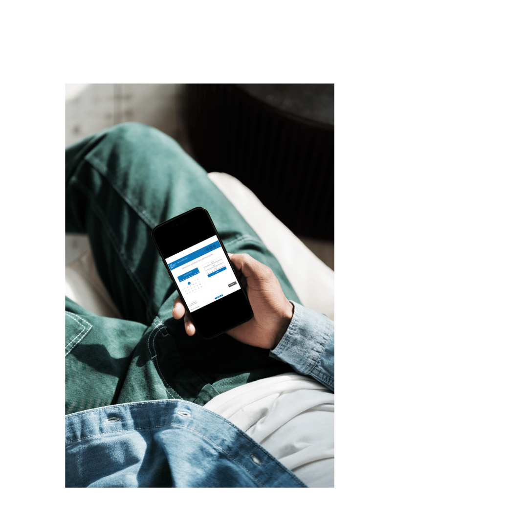 App Agendar Fácil no telemóvel — marcações e eventos